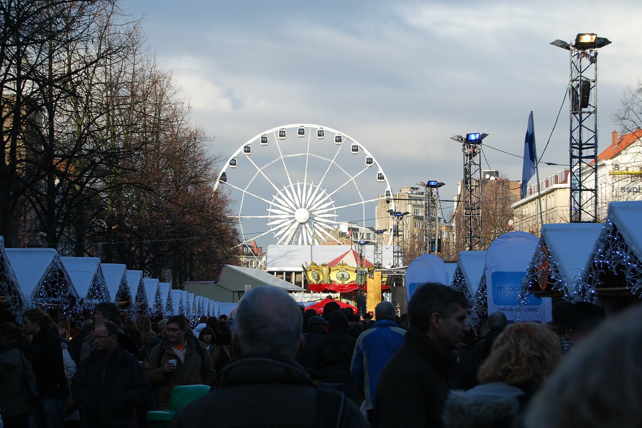 brussels, christmas, market, festival