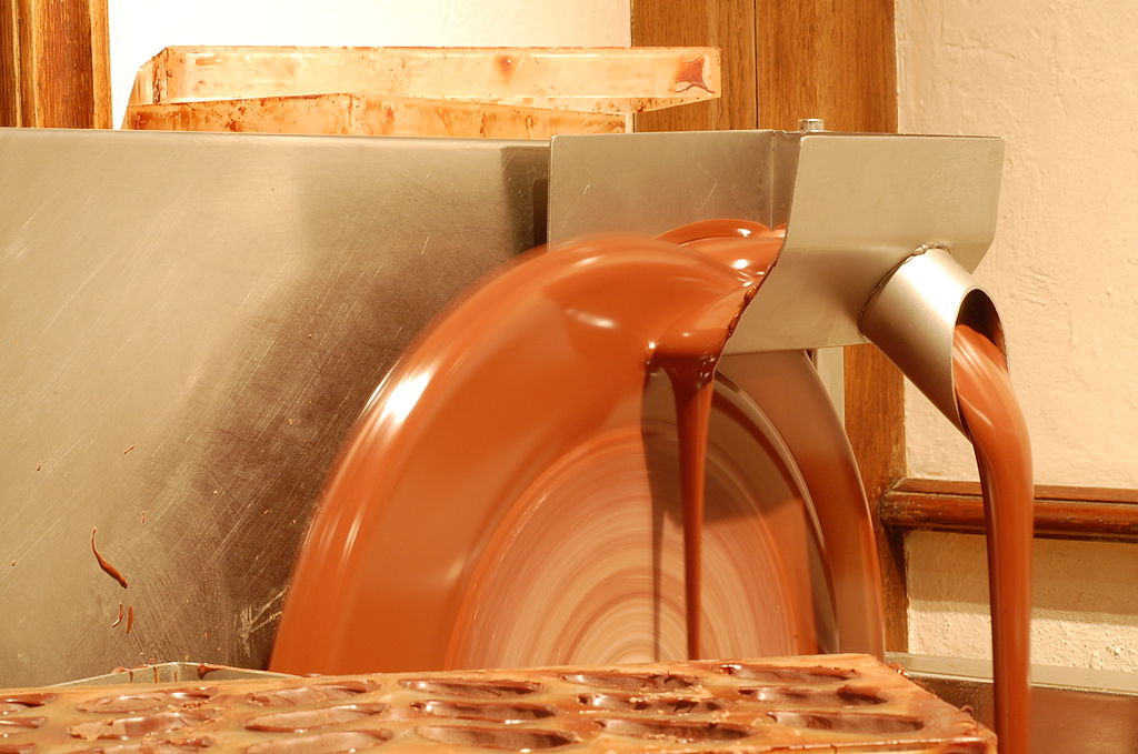 Chocolate temering machine