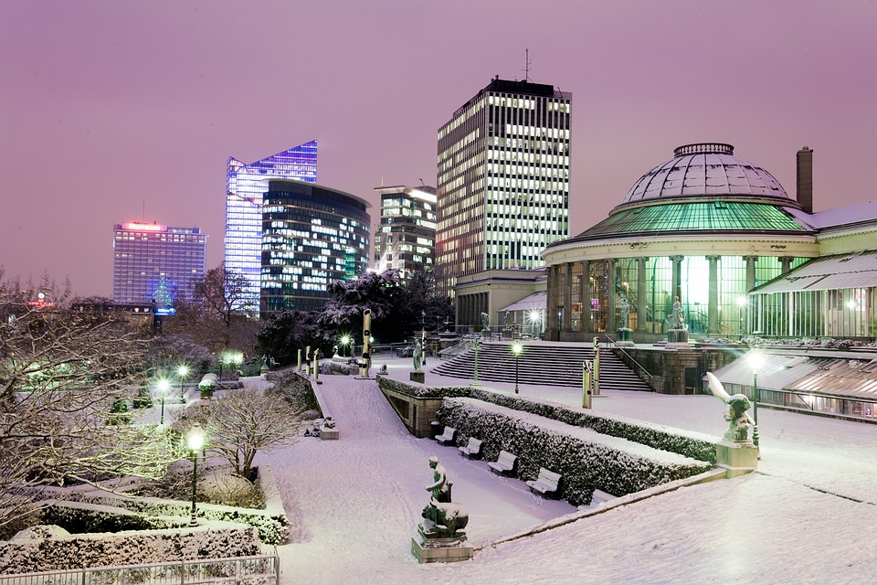 Brussels in winter