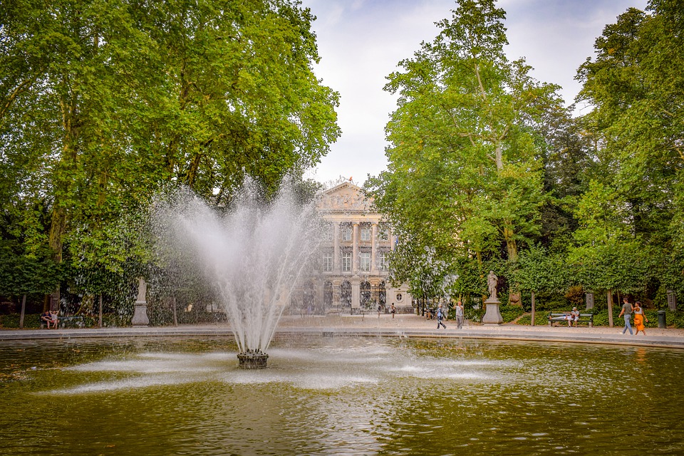 Water Fountain Brussels Park