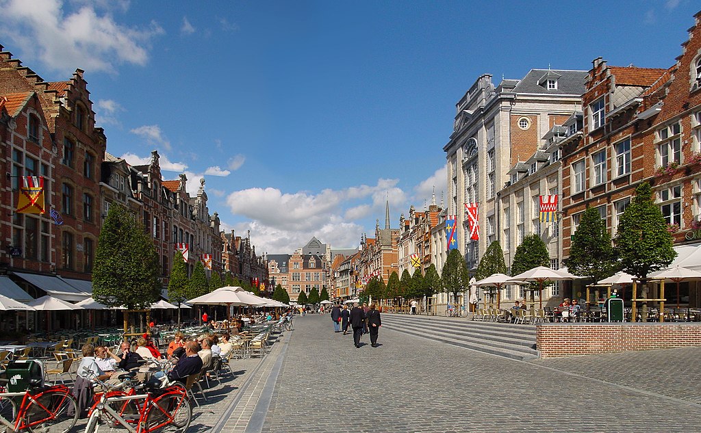 Oude Markt, Leuven.
