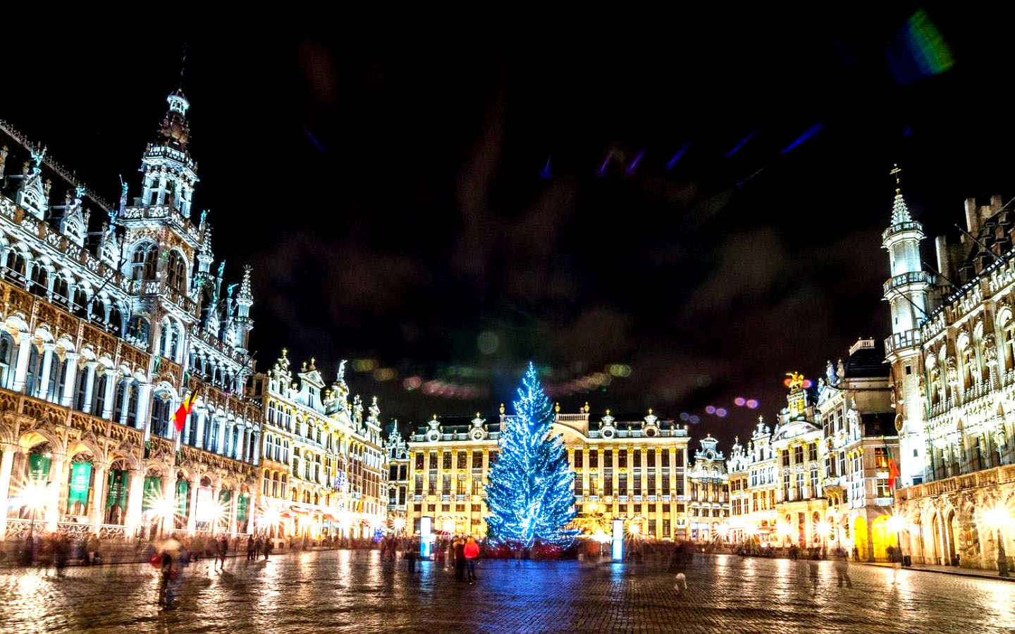 Grand place Christmas decoration